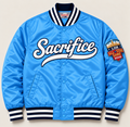 SACRIFICE SATIN VARSITY JACKET